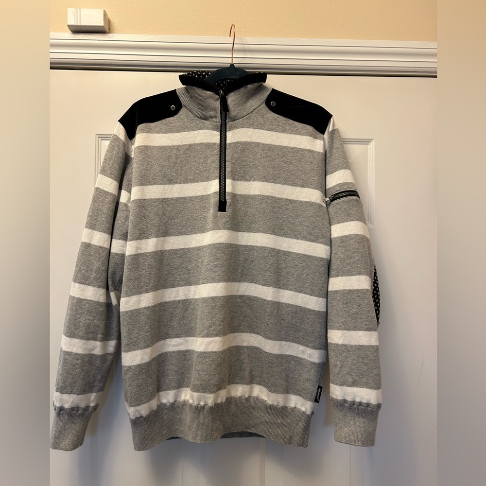 Abacus golf quarter zip sweater,  men’s Large